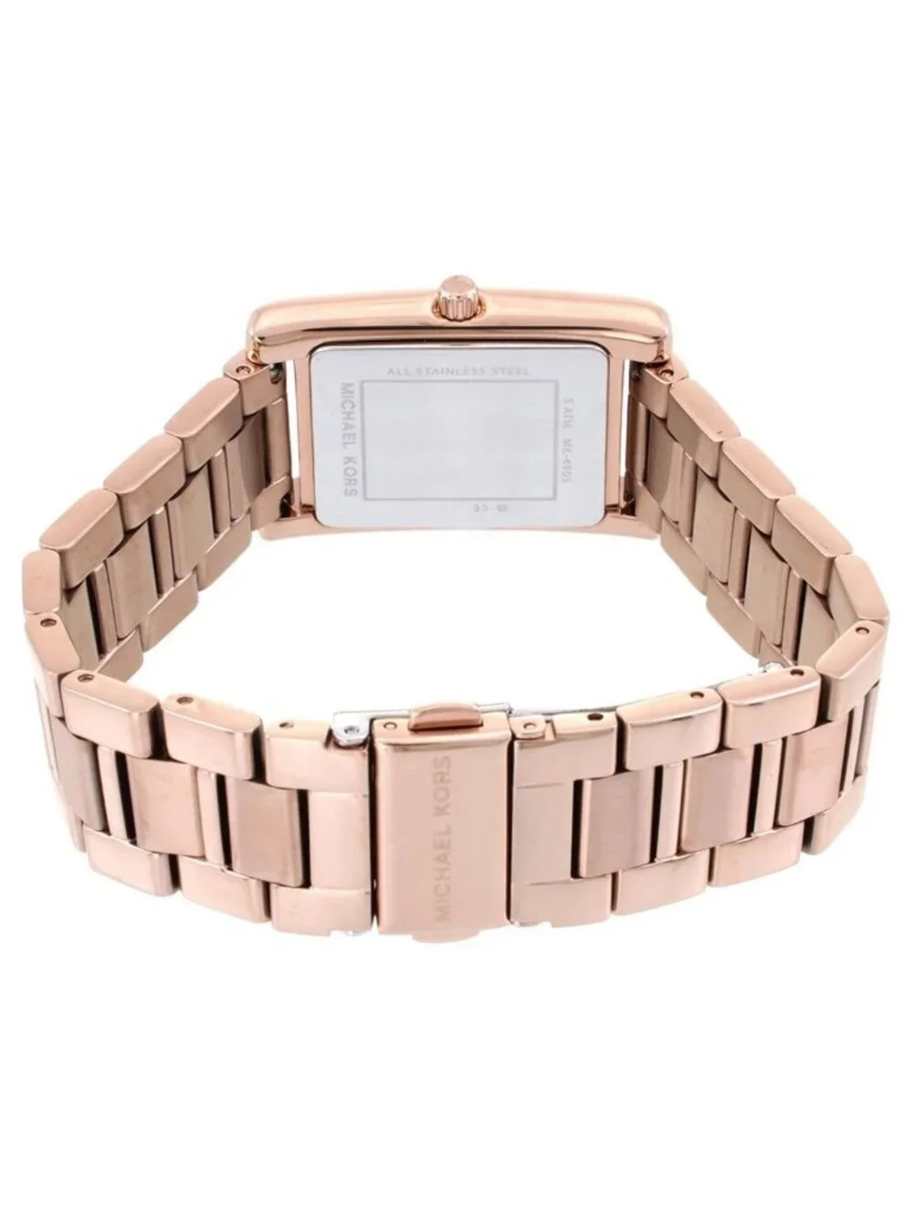 NWT Michael Kors Essex Rose Gold-tone Dial Ladies Watch